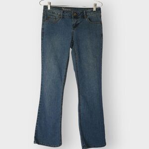 Natural Reflections Womens Jeans Size 2p Petite Bootcut Stretch Low Rise
